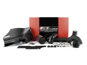  Kohlefaser Luft-Technik Intake System - With Carbon Fiber Box & Wrinkle Black Aluminum Tubes