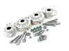 ES#3691724 - 8w0412377KT1 - Front & Rear Suspension Installation Kit - Includes front & rear shock/strut mounts and associated hardware for a complete suspension installation - Genuine Volkswagen Audi - Audi