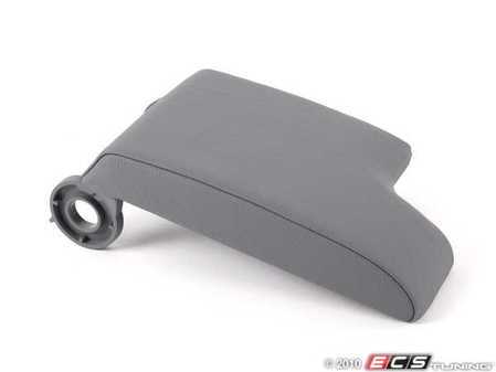 ES#87273 - 51168248547 - E46 Front Armrest Lid - Gray Vinyl - (NO LONGER AVAILABLE) - Keep your interior looking like new. - Genuine BMW - 