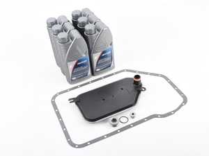 ES#4045742 - G052162A2KT -  01V Automatic Transmission Service Kit - Includes the necessary filter, plugs, gaskets, and Pentosin ATF 1 fluid to service your transmission - Assembled By ECS - Audi Volkswagen