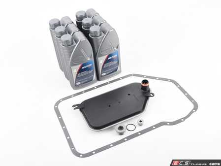 ES#4045742 - G052162A2KT -  01V Automatic Transmission Service Kit - Includes the necessary filter, plugs, gaskets, and Pentosin ATF 1 fluid to service your transmission - Assembled By ECS - Audi Volkswagen