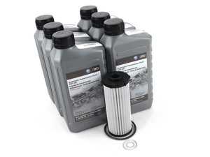 ES#4040295 - 0BH325183BKT - DSG Service Kit - Includes fluid, filter, o-ring, and necessary sealing washers for a complete drain and fill - Genuine Volkswagen Audi - Audi