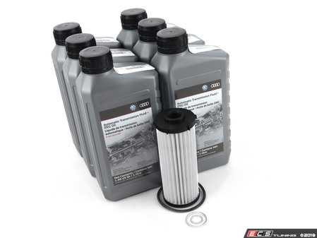 ES#4040295 - 0BH325183BKT - DSG Service Kit - Includes fluid, filter, o-ring, and necessary sealing washers for a complete drain and fill - Genuine Volkswagen Audi - Audi