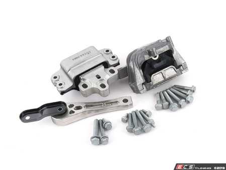 ES#3690988 - 1k0199555beKT - Ultimate Engine & Transmission Mount Kit - Includes all driveline mounts with all the necessary hardware - Genuine Volkswagen Audi - Volkswagen