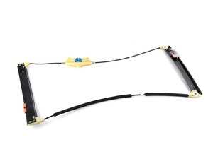 ES#3464349 - 4F0839462 - Rear Window Regulator - Right - Does not include the window motor - Bremmen Parts - Audi