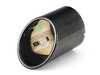 ES#4045620 - 18308058651 - Slip On Exhaust Tip - Black Chrome - Priced Each - Genuine BMW - BMW