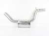 ES#3619131 - 140750SB - 3" Stainless Steel Cat-Back System - Featuring 4" single round rolled angle-cut brushed tips - Borla - Volkswagen