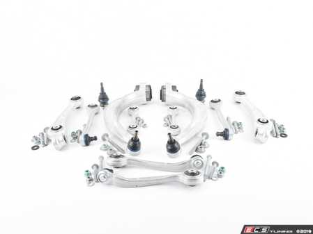 ES#3619007 - 116 050 0222/HD - Complete Heavy Duty Front Control Arm Kit - Keep your suspension in top shape - Includes all front control arms, ball joints, and hardware - Meyle HD - Audi