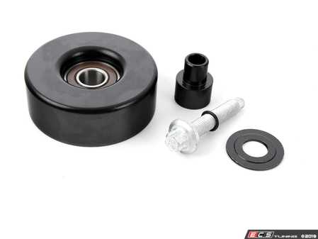 ES#3432429 - 99611501575 - Accessory Drive Belt Upper Deflection Roller - Priced Each - One roller can be found on either side of the tensioner roller - Two required - Hamburg Tech - Porsche