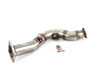 ES#4428807 - 769521KT - Oversized Downpipe With High Flow Catalytic Converter - 80mm to 65mm oversized stainless steel construction - Supersprint - Porsche