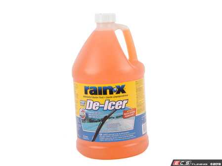 ES#4017050 - 68106RX - RainX De-Icer Windshield Washer Fluid - 1 Gallon - -25 Fahrenheit formula with advanced technology for maximum de-icing and streak-free cleaning power - Rain-X - Audi BMW Volkswagen Mercedes Benz MINI Porsche