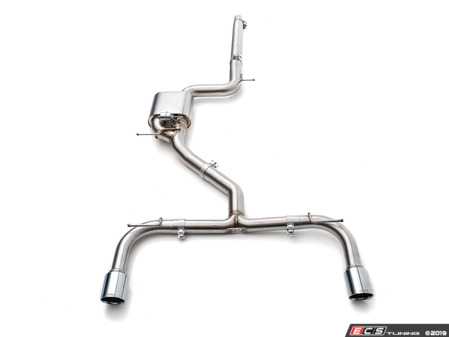 ES#4305467 - 008709ECS02 -  MK7.5 GTI 3.0" Catback Exhaust System - Choose between Valved or Non-Valved muffler configurations along with your choice of exhaust tips - ECS - Volkswagen