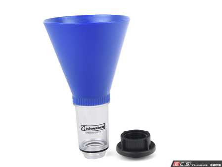 ES#4004078 - 029348SCH01A - 1/2 Turn Oil Funnel - Seals likes a factory oil cap and stays upright to prevent spills - Schwaben - Audi BMW Volkswagen Mercedes Benz Porsche