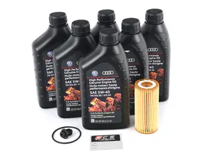 Genuine Oil Service Kit (5w-40) - With Magnetic Drain Plug