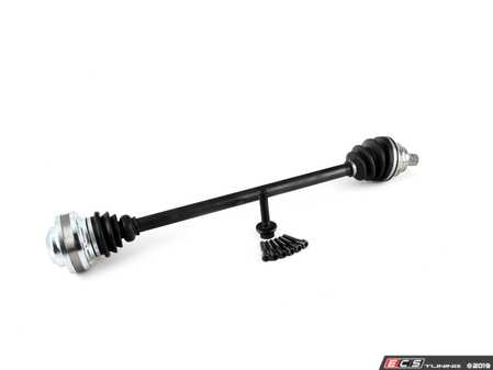 ES#4044486 - 1K0407272JB -  Front Axle Assembly - Right - Driveshaft with inner and outer CV joints - TrakMotive - Audi Volkswagen