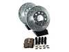 ES#3989976 - K5671-26 - Z26 Street Brake Service Kit - Rear (253x10) - Proven performance with minimal dust - Power Stop - Volkswagen