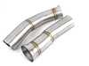 ES#4045392 - 11-050 - F87 M2 Competition Mid Pipe - Non-Resonated - Single-pipe design eliminates weed-eater sound from factory exhaust - Active Autowerke - BMW