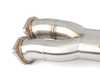 ES#4045392 - 11-050 - F87 M2 Competition Mid Pipe - Non-Resonated - Single-pipe design eliminates weed-eater sound from factory exhaust - Active Autowerke - BMW