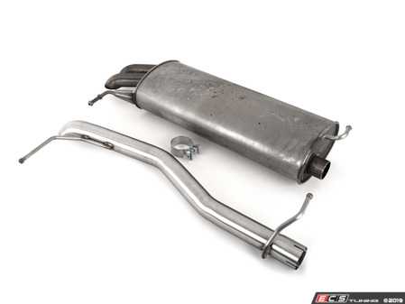 ECS - 027367ECS02 - MK7 Jetta 1.4T Rear Muffler Delete Kit