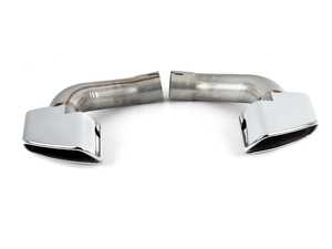ES#2986957 - 18302287154 - Exhaust Tip Set - Chrome - Replacement exhaust tips for your M Performance muffler. - Genuine BMW M Performance - BMW