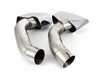 ES#2986957 - 18302287154 - Exhaust Tip Set - Chrome - Replacement exhaust tips for your M Performance muffler. - Genuine BMW M Performance - BMW