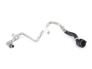 ES#4845495 - 11537643226 - Turbocharger Coolant Return Line  - The Turbocharger Coolant Return Line CHT0898 from ECS Tuning ensures that your BMWs turbocharged engine remains cool and efficient, offering long-lasting performance and reliability. Goes from the turbocharger to the electric water pump. - Rein - BMW