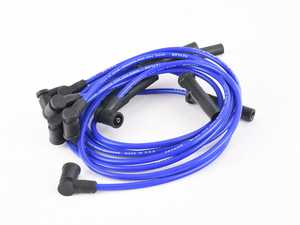 ES#3559552 - 77684 - Taylor Spark Plug Wire Set - Blue - 8mm diameter wire with a spiro wound core with stainless steel wire - Taylor Cable - Volkswagen