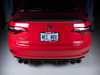 ES#3675313 - 027366ECS01-02KT - MK7 Jetta Quad Exit Axle-Back Exhaust System - With Gloss Black Rear Diffuser & 3.5" Black Chrome Tips - Upgrade the appearance and sound of your 1.4T Jetta with our ECS Quad-Tip Exhaust and Rear Diffuser Kit - ECS - Volkswagen