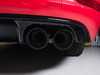 ES#3675313 - 027366ECS01-02KT - MK7 Jetta Quad Exit Axle-Back Exhaust System - With Gloss Black Rear Diffuser & 3.5" Black Chrome Tips - Upgrade the appearance and sound of your 1.4T Jetta with our ECS Quad-Tip Exhaust and Rear Diffuser Kit - ECS - Volkswagen