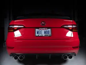MK7 Jetta R-Line / SEL Premium Rear Bumper Conversion Kit - For Quad Exit Diffuser