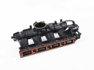 ES#4044998 - 06J133201BH - Intake Manifold - Newest Revision (06J133201BH) - Complete intake manifold with incorporated flapper - Hamburg Tech - Audi Volkswagen