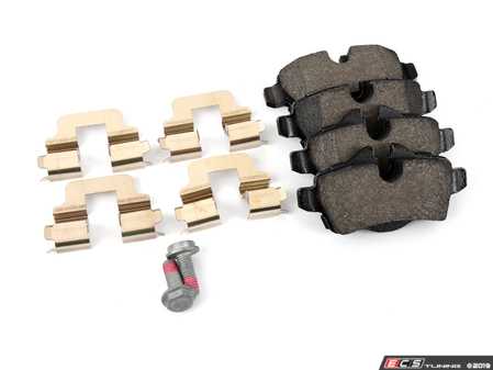 ES#3143536 - 34216778327 - Brake Pad Set - Rear - Restore the stopping power in your MINI. With Shims. - Jurid - MINI