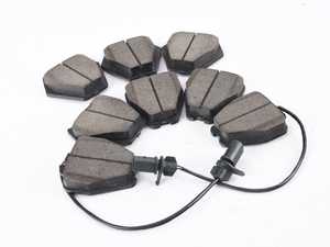 ES#3988780 - Z16-839 - Z16 Evolution Ceramic Front Brake Pad Set  - Clean Ride Ceramic formula offers excellent braking performance - Power Stop - Audi Volkswagen