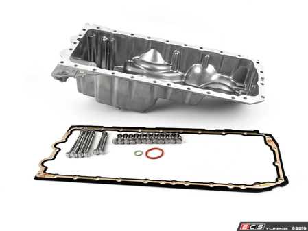 ES#3603655 - 11137556663 - BMW N52 N54 Oil Pan - Includes pan, hardware and gasket - Rein - BMW