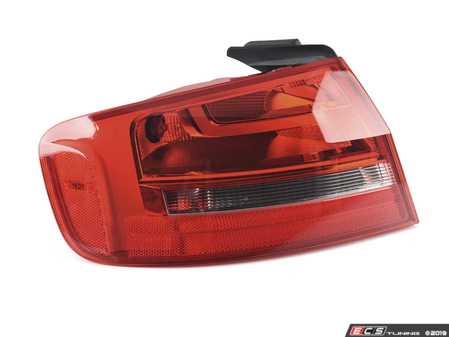 ES#2541625 - 8K5945095AB - Outer Tail Light - Left - Keep your exterior lights illuminated - Genuine Volkswagen Audi - Audi