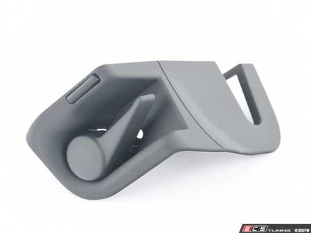 ES#443594 - 8E98857396PS - Rear Seat Release - Left - Black - Allows your rear seat to fold down - Genuine Volkswagen Audi - Audi