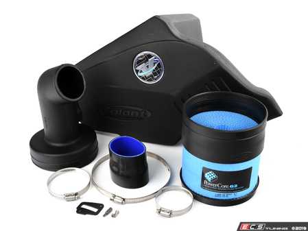 ES#3194983 - 119206 - PowerCore Closed Box Air Intake System - Includes closed air box, air ducting, PowerCore filter, and necessary hardware - Volant Performance - Audi