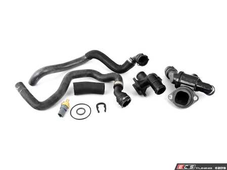 ES#4023737 - CHS0648 - Coolant Flange Replacement Kit  - A comprehensive kit designed to service the commonly failing cooling system components in a single repair. - Rein - Audi