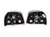 ES#3021578 - LTGLF93JMTM - Tail Light Set - Black - Stylish aftermarket tail lights for your MK3 Golf / GTI / Cabrio - Spec-D Tuning - Volkswagen