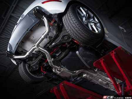 ES#4305484 - 003358ECS01 -  MK6 GTI 3.0" Catback Exhaust System  - Choose between Valved or Non-Valved muffler configurations along with your choice of exhaust tips and more! - ECS - Volkswagen