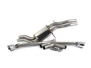 ES#3244371 - 15378 - MagnaFlow Audi Q5 Street Series Cat-Back Exhaust System - 2.5" stainless steel with dual 4.5" polished stainless tips - Magnaflow - Audi