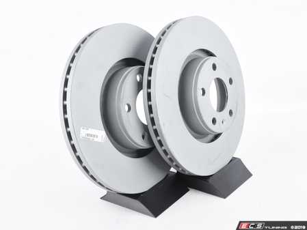 ES#3184319 - 4F0615301EKT90 - Front & Rear Premuim Brake Service Kit - Featuring Zimmermann rotors and ECS DD23 Ceramic Brake pads - Assembled By ECS - Audi
