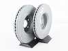 ES#3184319 - 4F0615301EKT90 - Front & Rear Premuim Brake Service Kit - Featuring Zimmermann rotors and ECS DD23 Ceramic Brake pads - Assembled By ECS - Audi