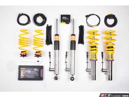 ES#2580187 - 39020003 - KW DDC ECU V3 Coilover Kit - The KW Dynamic Dampening Control (DDC) coilover kit gives you all the control you could ever want. With a click of a button you get individual lowering and three different damper setups. - KW Suspension - BMW