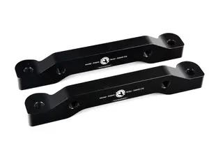 BMW 135i Brembo Caliper Brackets (E46 M3 CSL Rotor)