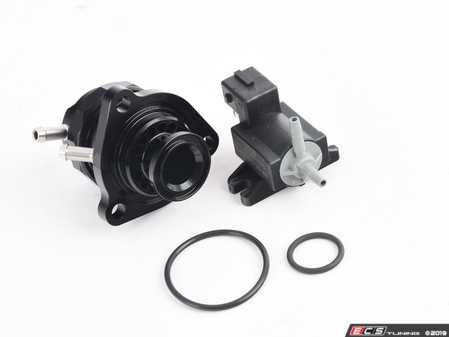 ES#3980510 - FMDV13R - Forge Motorsport Recirculating Valve - Black  - Engineered to remedy the failure issues experienced with the OEM solenoid valves when the diaphragm or plastic piston fails - Forge - Audi