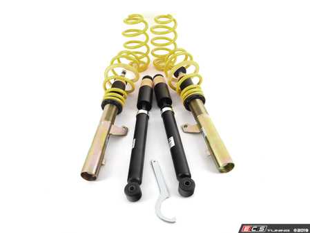 ES#4056451 - 13210039 - ST X Performance Coilover System - Fixed Damping - Set your vehicle low and tight for optimal performance. - Suspension Techniques - Audi Volkswagen