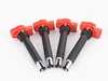 ES#4056350 - 06E905115FKT6 -  Ignition Service Kit - Includes four Bosch red coil packs and four NGK iridium spark plugs (BKR8EIX - One heat range colder) - Assembled By ECS - Audi Volkswagen