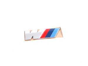 ES#1844600 - 51147250850 - "M" Rear Emblem - Priced Each - This is the original BMW "M" emblem which came on the trunk lid of E71 X6M. - Genuine BMW - BMW