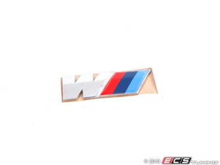 ES#1844600 - 51147250850 - "M" Rear Emblem - Priced Each - This is the original BMW "M" emblem which came on the trunk lid of E71 X6M. - Genuine BMW - BMW